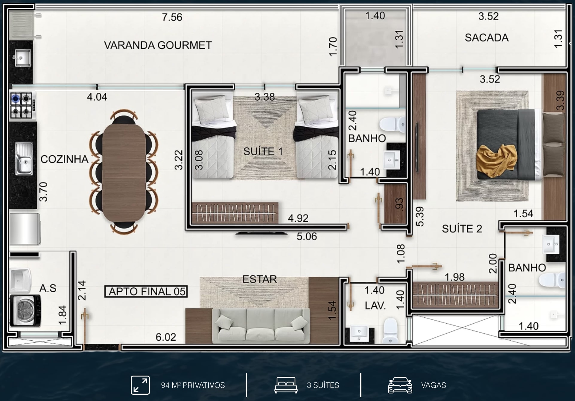 FINAL 5 E 6 - BLOCO A E B 